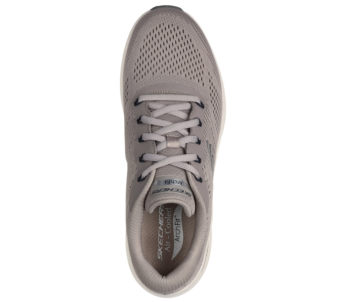 Skechers Arch Fit 2.0 taupe uomo dall'alto