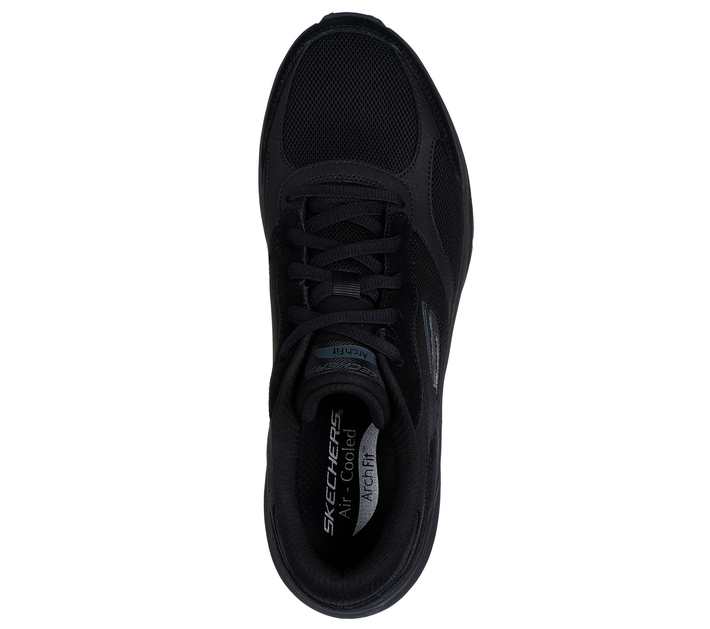 Skechers Arch Fit 2.0 nero uomo dall'alto