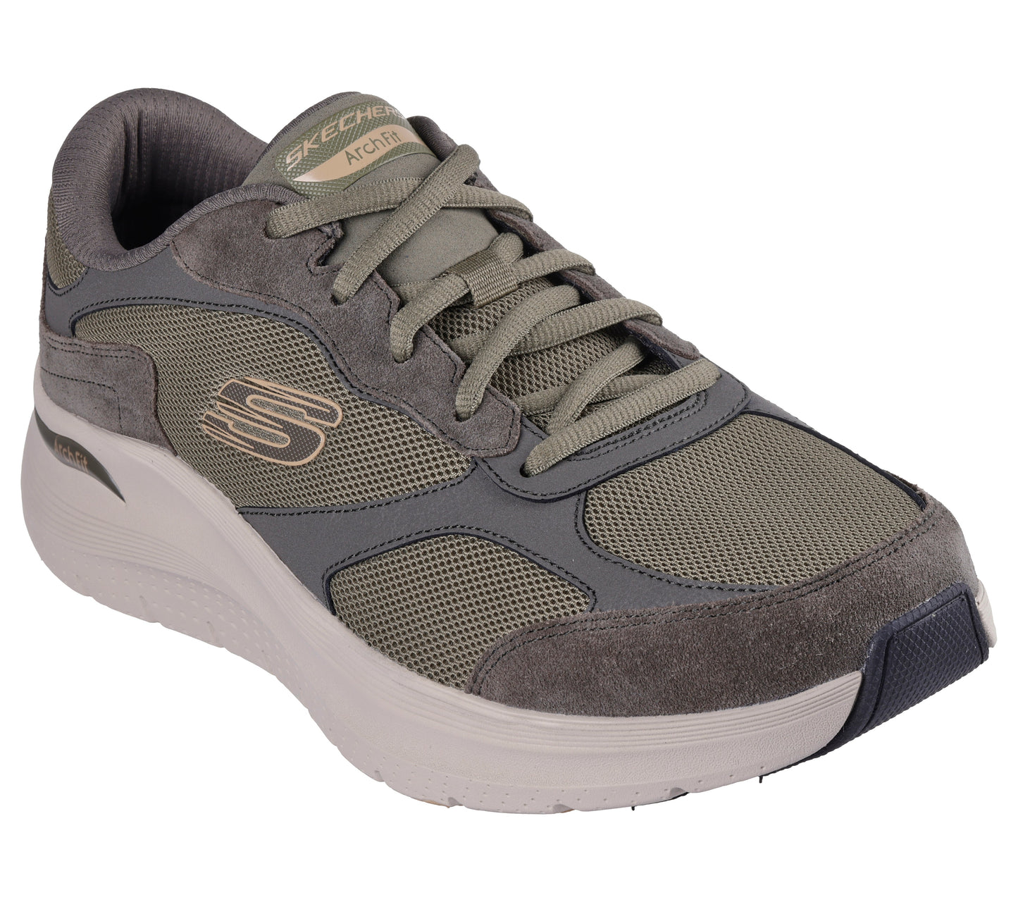 Skechers Arch Fit 2.0 oliva uomo dettaglio
