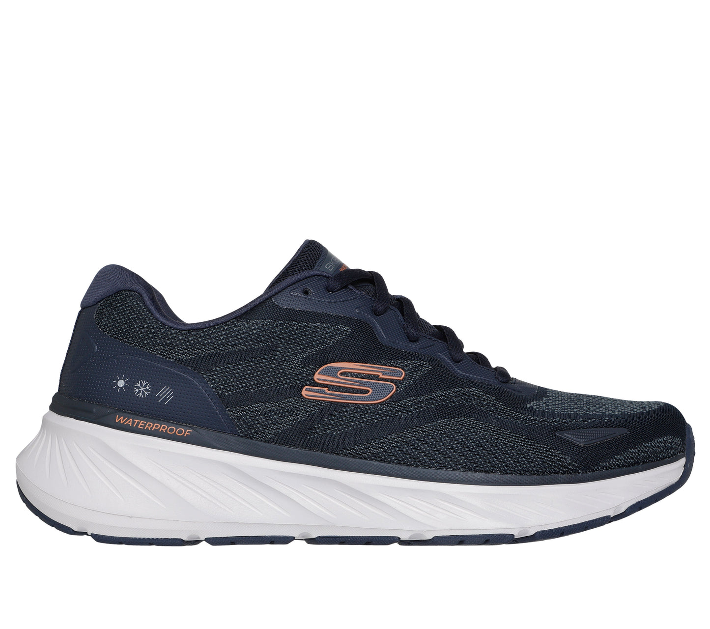 Scarpe Skechers Waterproof Relaxed Fit Edgeride navy uomo esterno