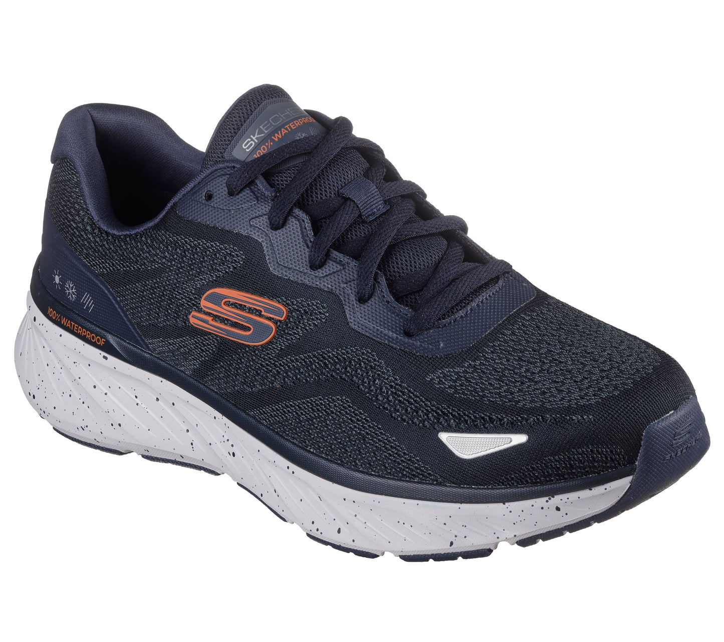 Skechers Waterproof Relaxed Fit Edgeride navy uomo dettaglio