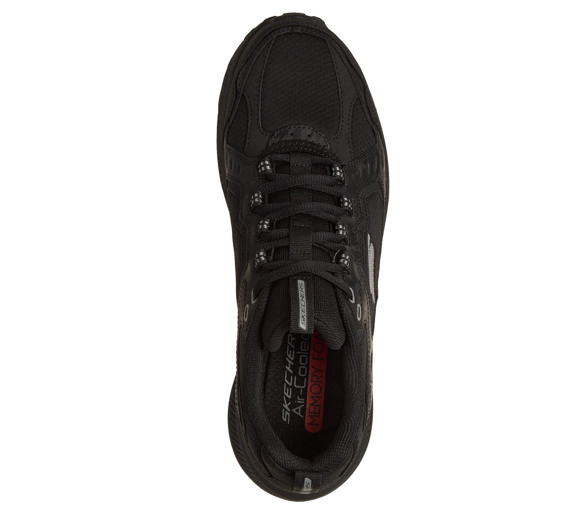 Scarpe Skechers Ridgestar nero uomo dall'alto