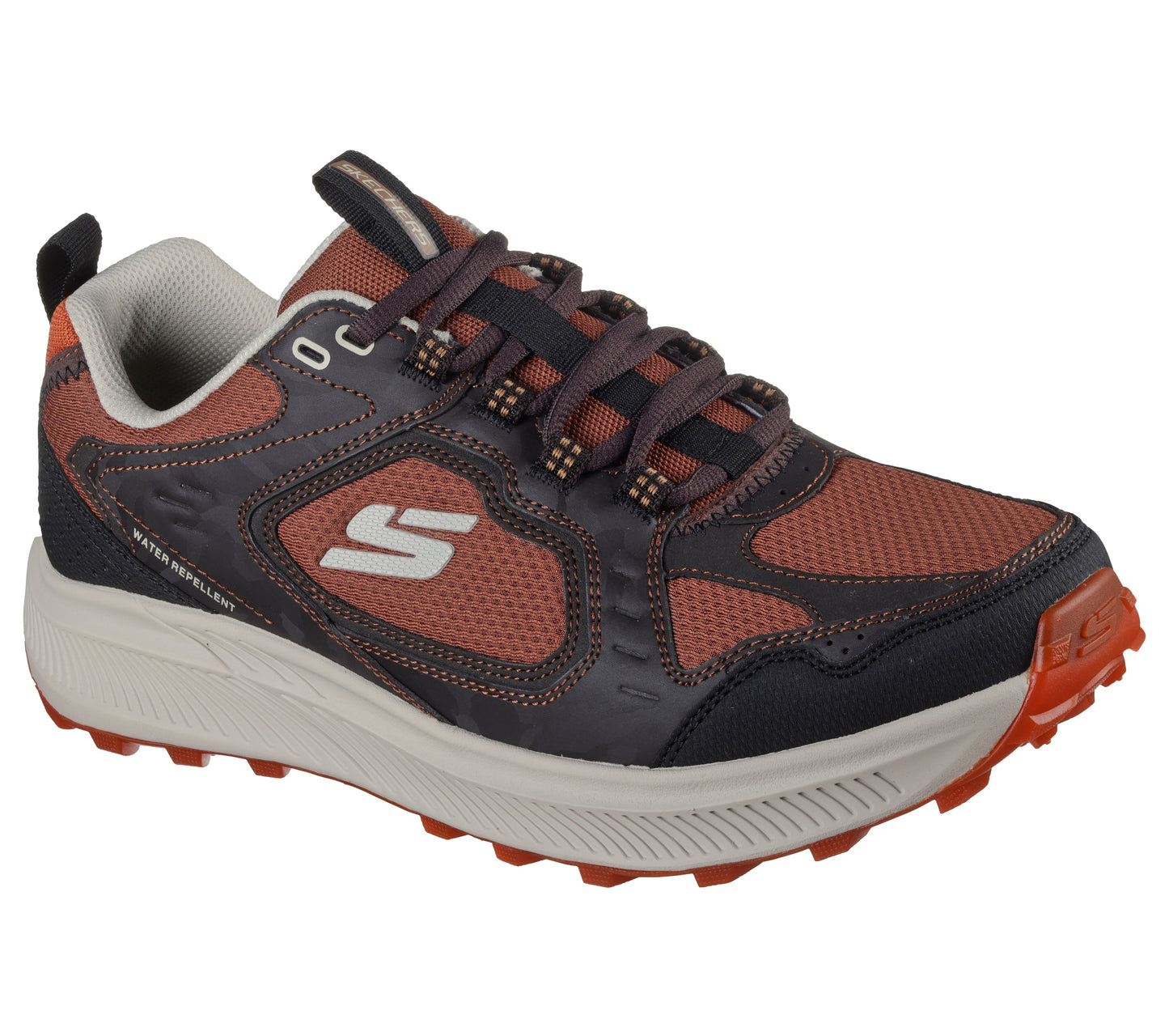 Skechers Ridgestar marrone ruggine uomo dettaglio