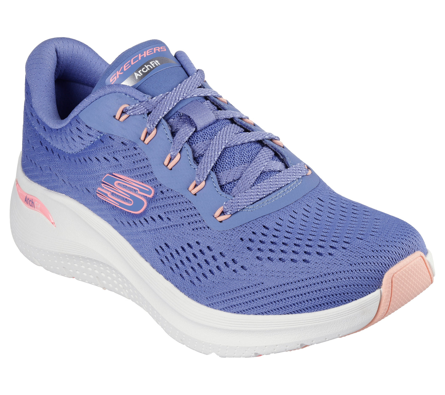 Skechers Arch Fit 2.0 blu donna vista dettaglio