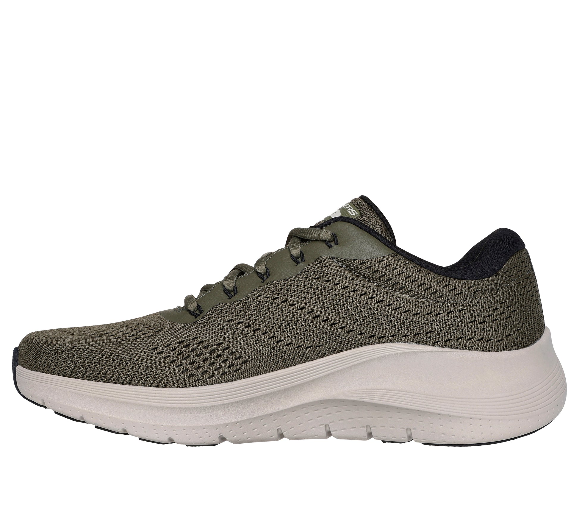 Skechers Arch Fit 2.0 oliva nero uomo interno