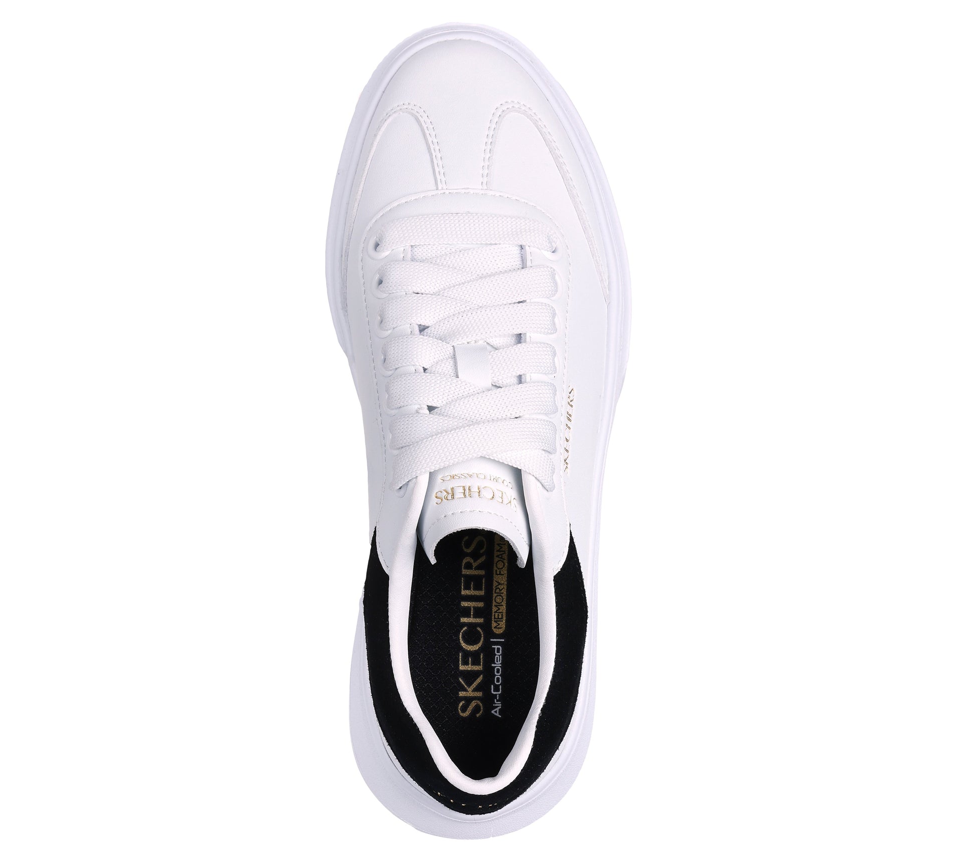 Skechers Cordova Classic bianco dall'alto