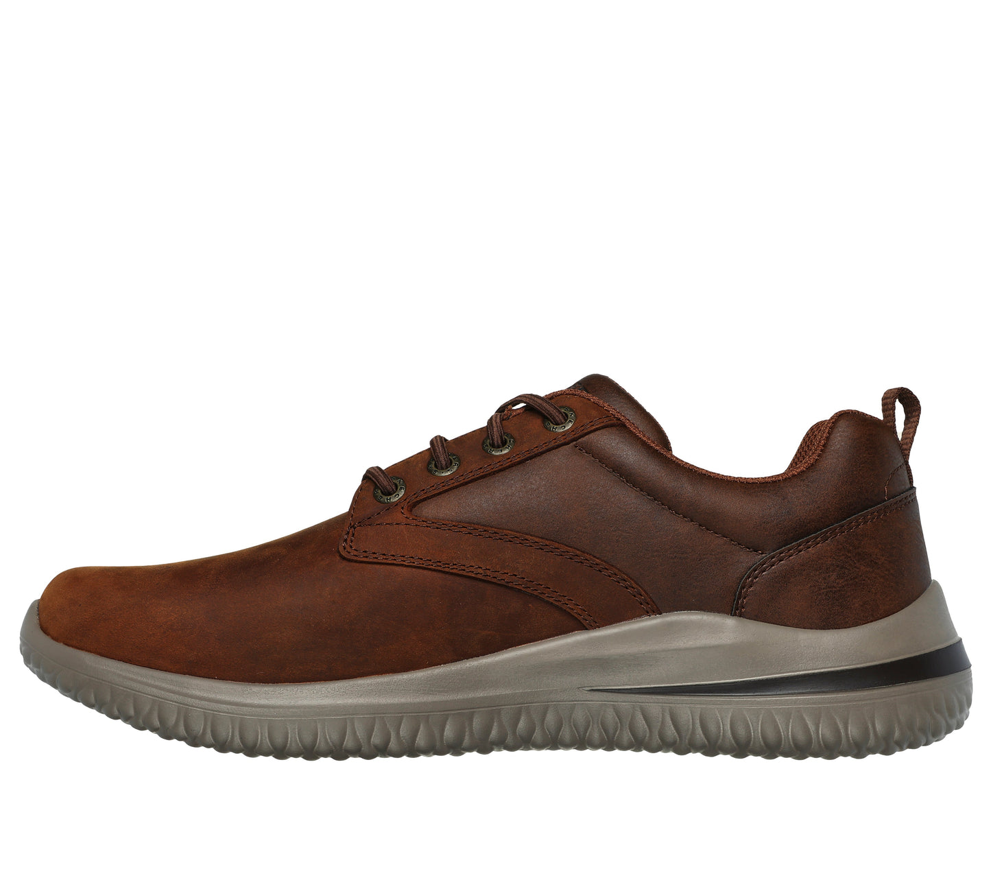 Skechers Delson 3.0 marrone uomo interno
