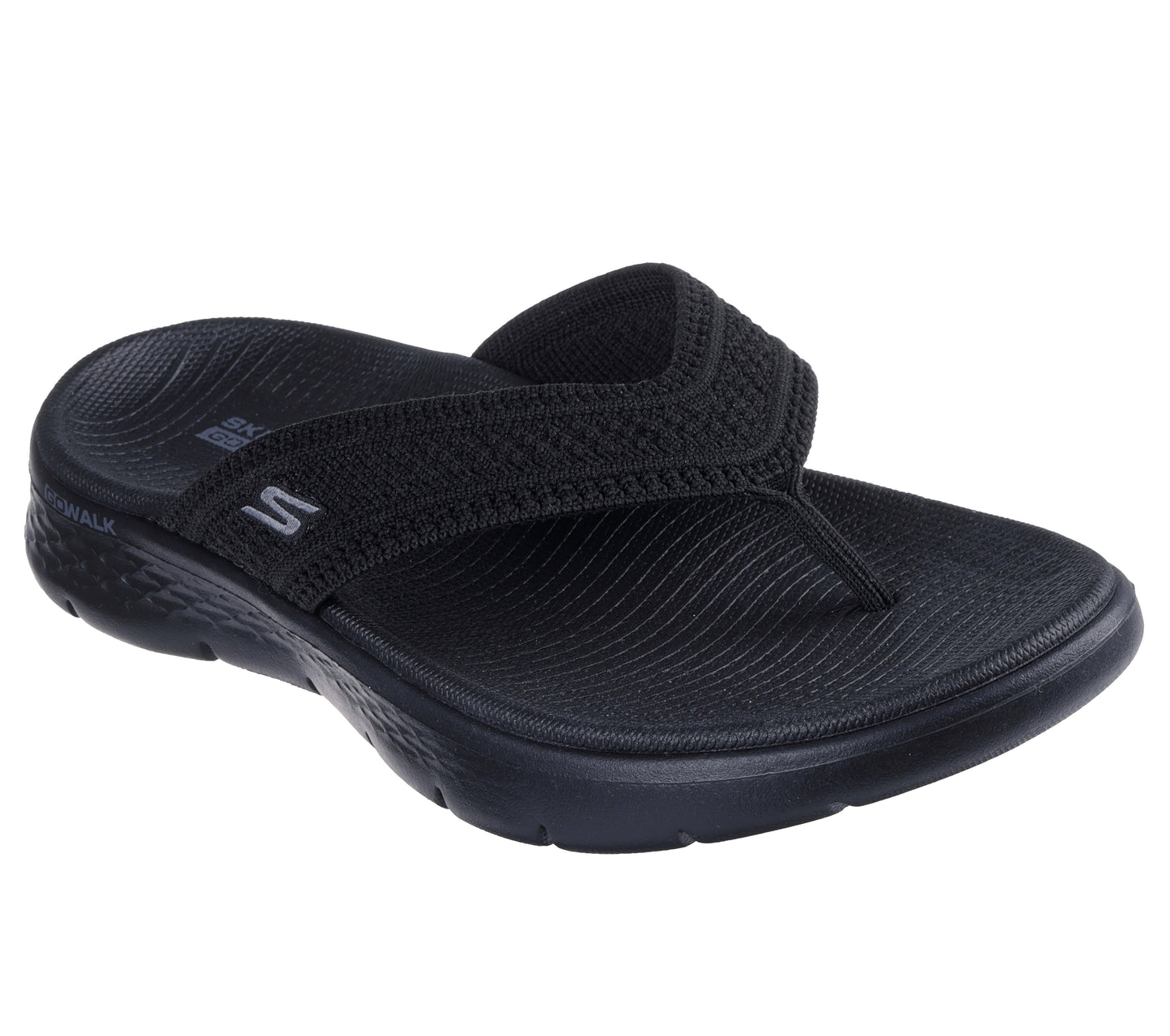Skechers GO WALK Flex Sandal Holly nero donna dettaglio