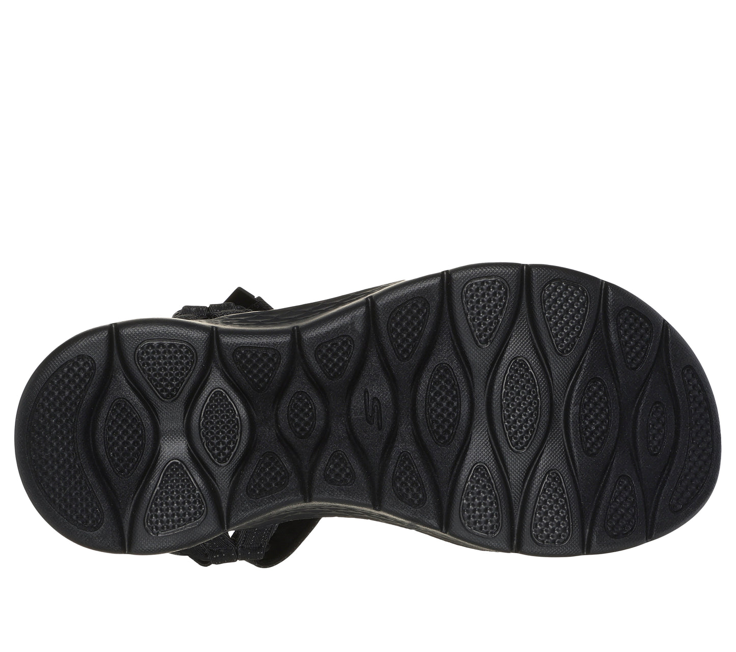 Skechers GO WALK Flex Sandal nero donna suola