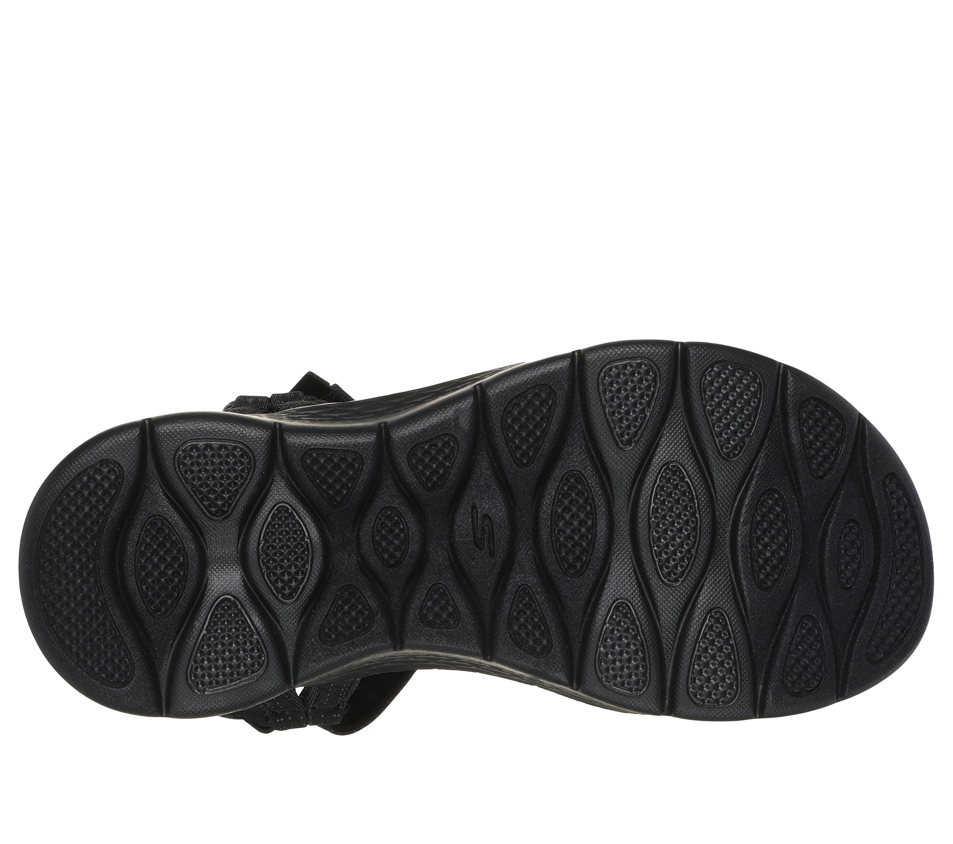 Skechers GO WALK Flex Sandal nero donna suola