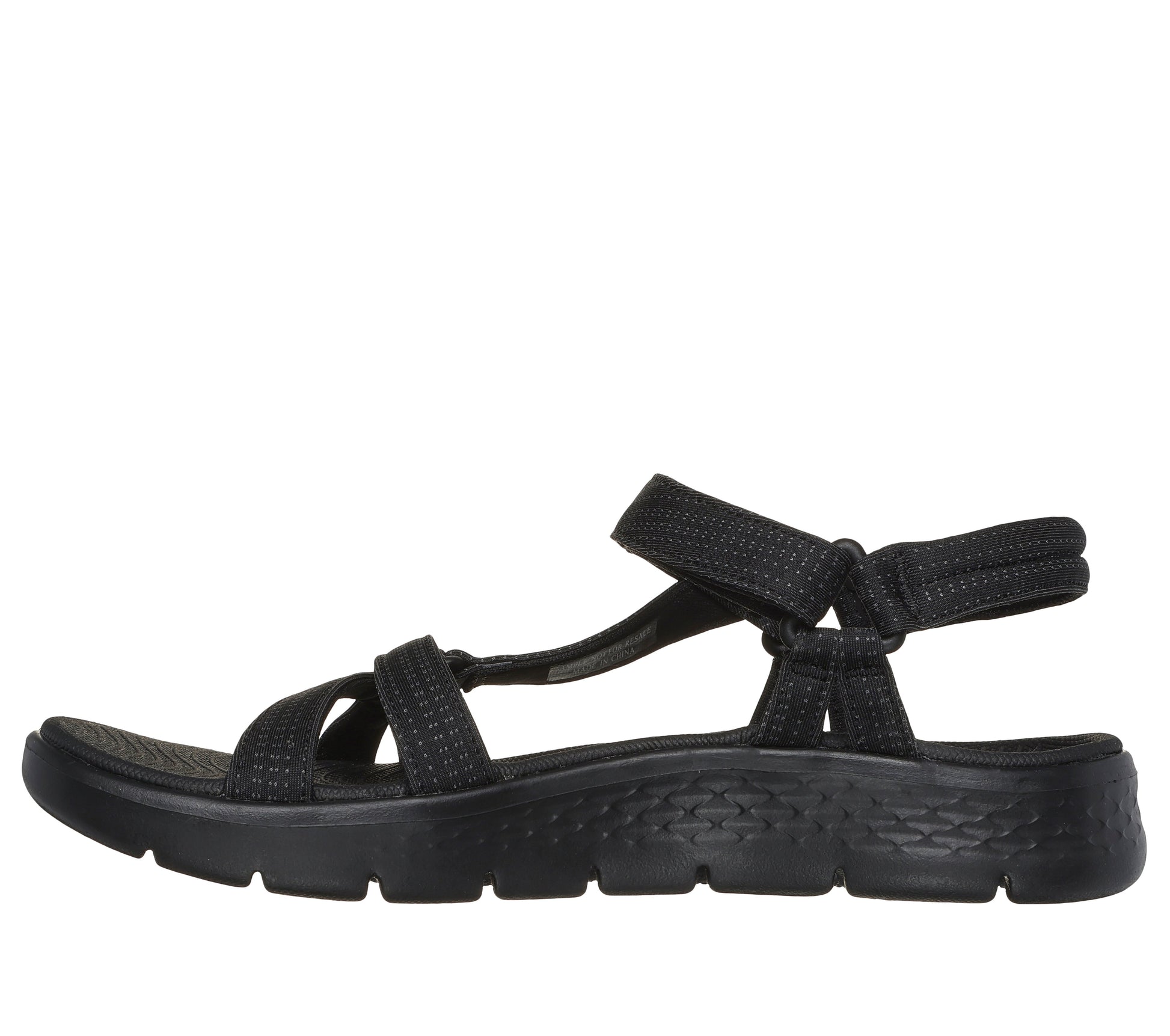 Skechers GO WALK Flex Sandal nero donna interno