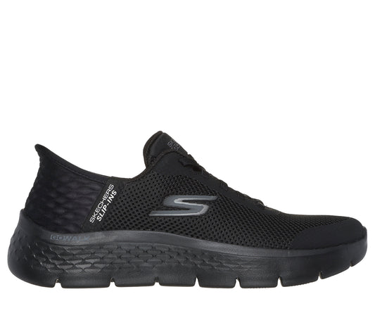 Scarpe Skechers Slip-ins GO WALK Flex nero donna esterno