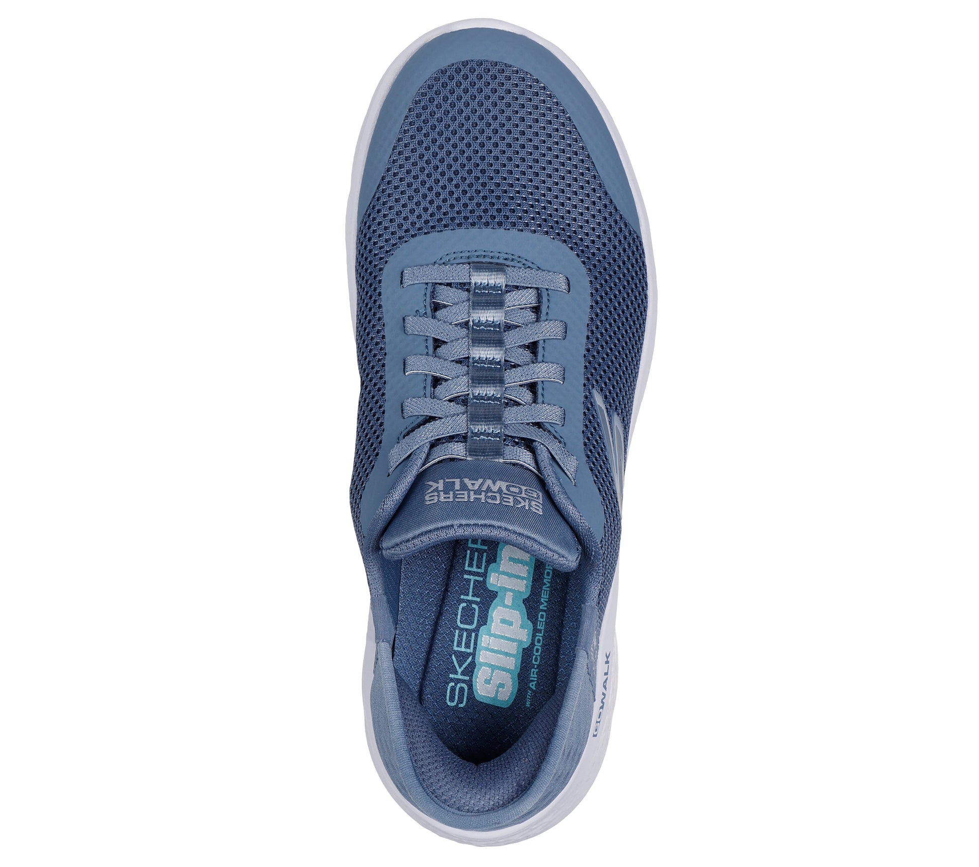 Skechers Slip-ins GO WALK Flex blu donna dall'alto