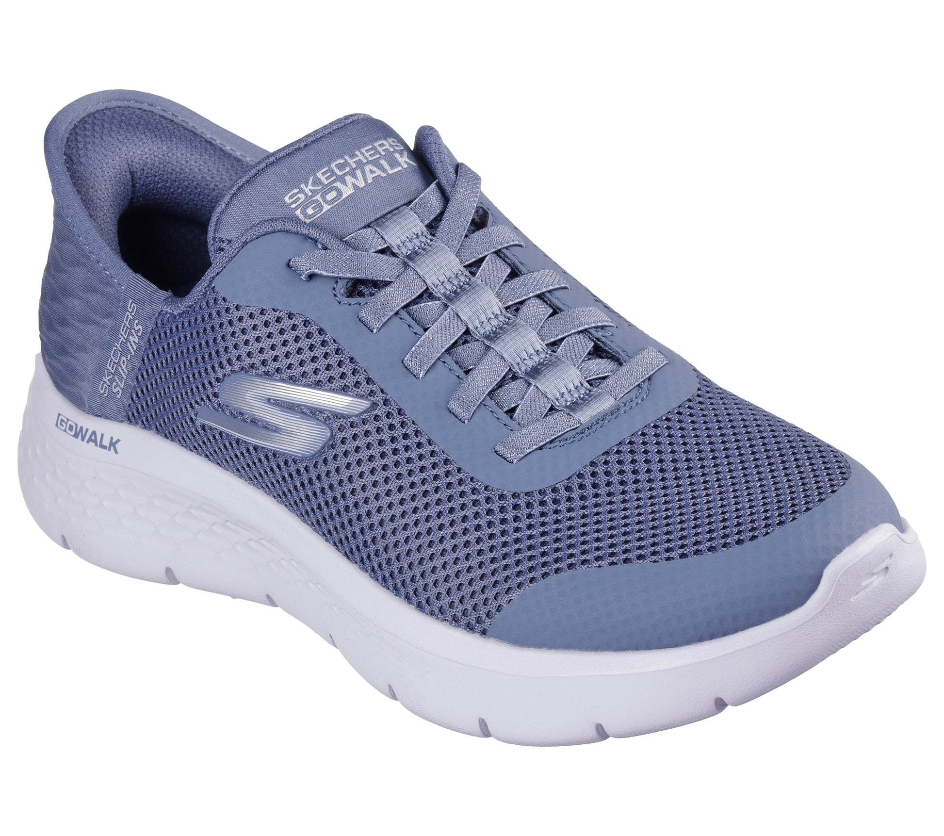 Skechers Slip-ins GO WALK Flex blu donna dettaglio