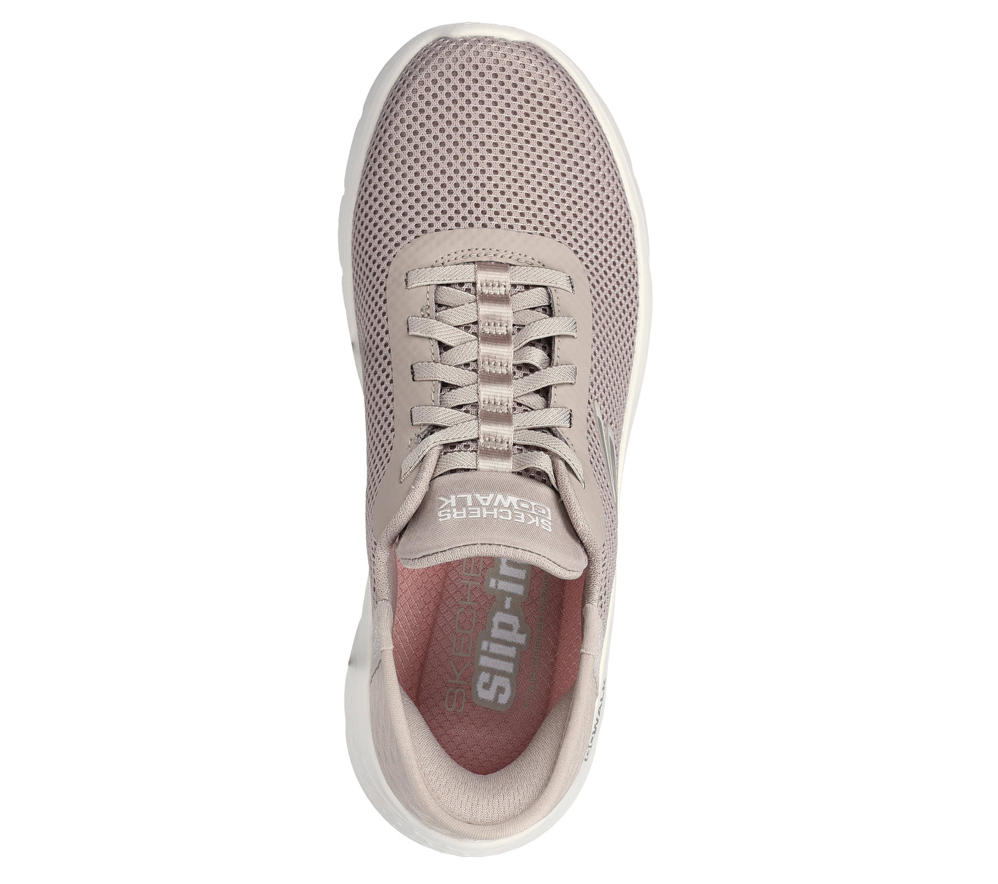 Skechers Slip-ins GO WALK Flex taupe donna dall'alto