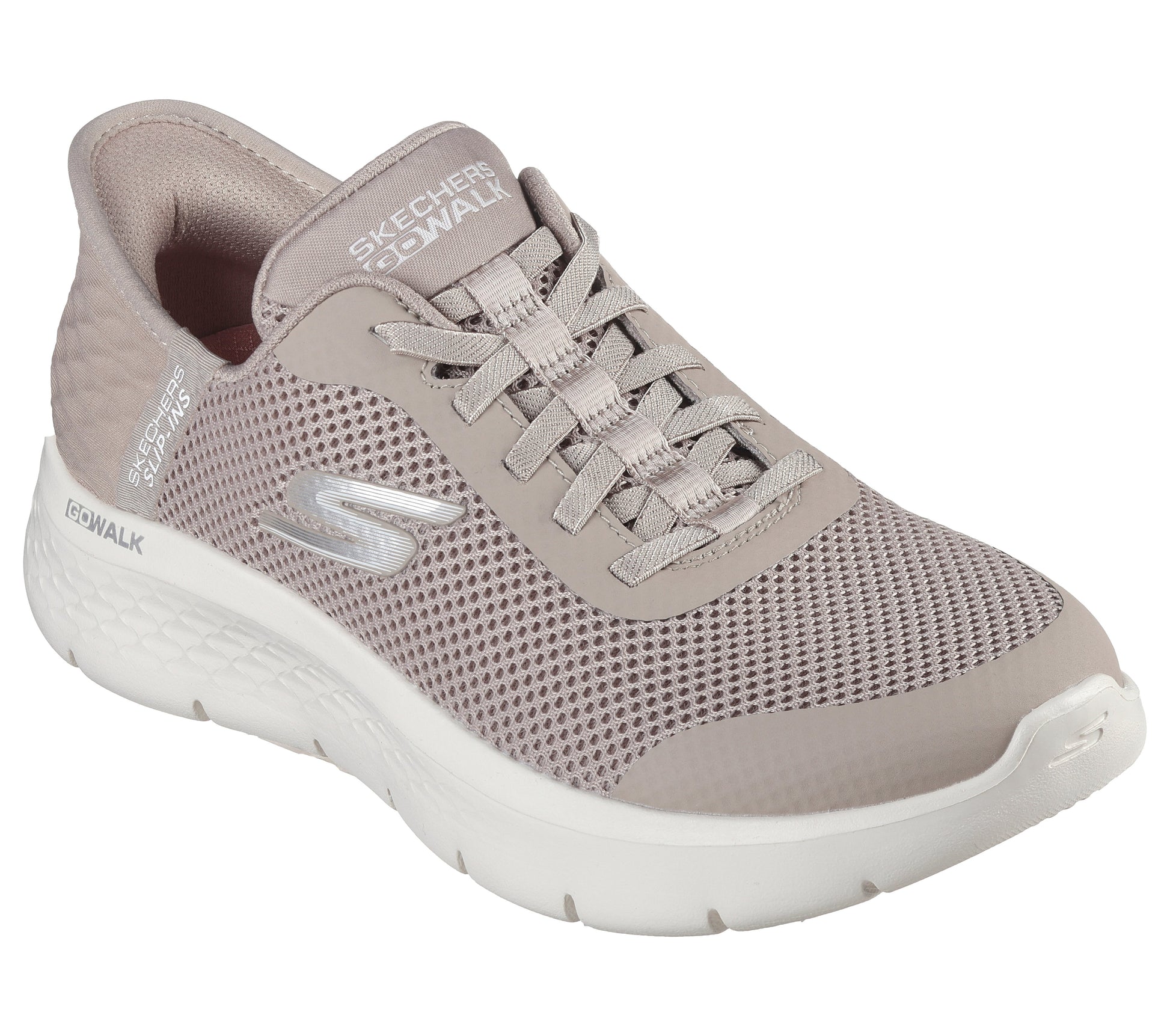Skechers Slip-ins GO WALK Flex taupe donna dettaglio