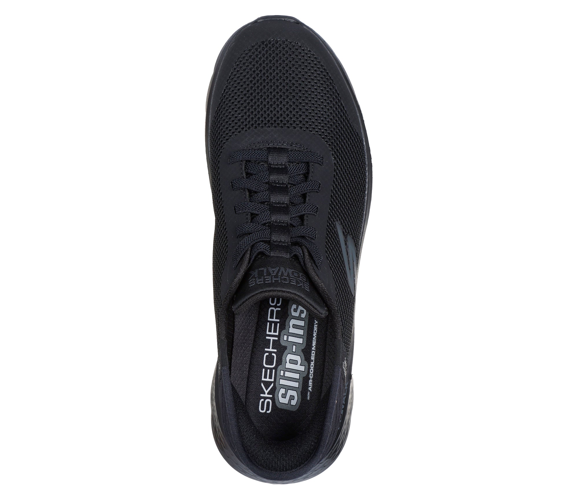 Skechers Slip-ins GO WALK Flex nero uomo dall'alto