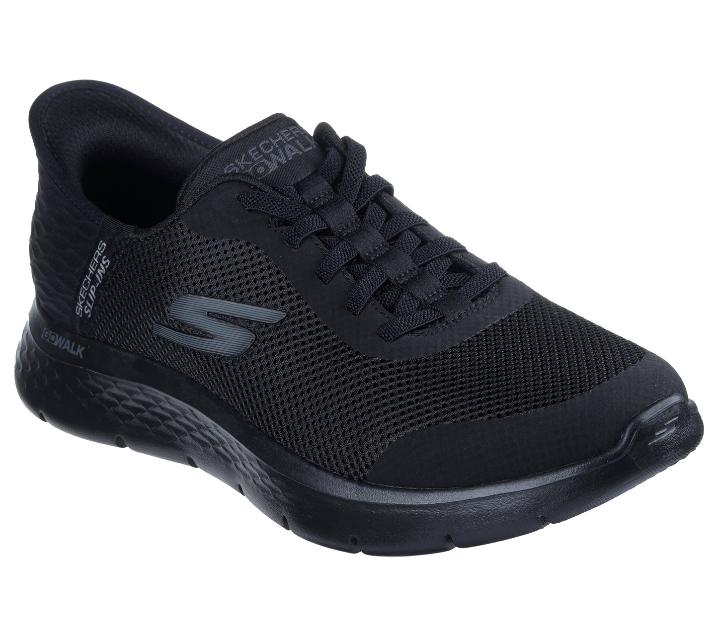 Skechers Slip-ins GO WALK Flex nero uomo dettaglio
