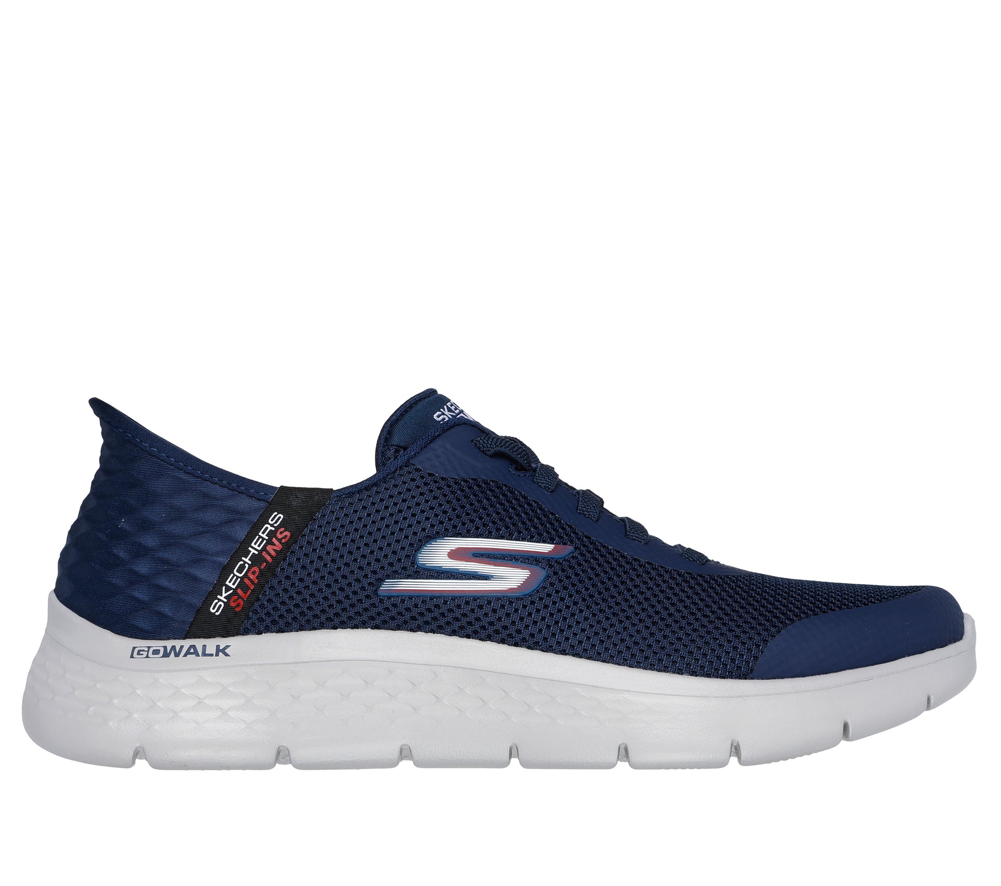Scarpe Skechers Slip-ins GO WALK Flex blu navy esterno