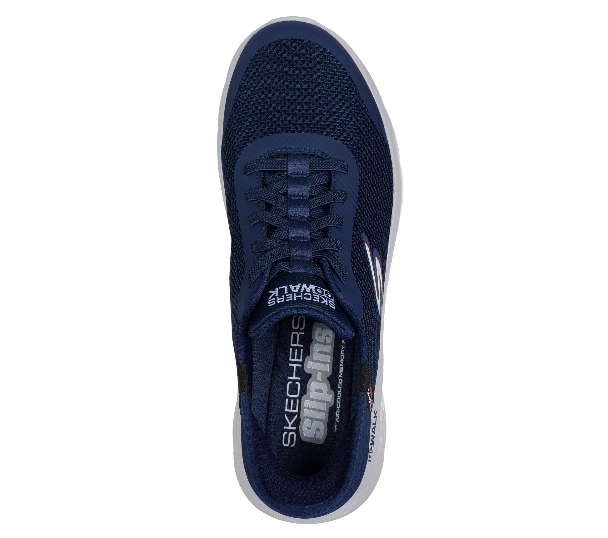 Skechers Slip-ins GO WALK Flex blu navy dall'alto