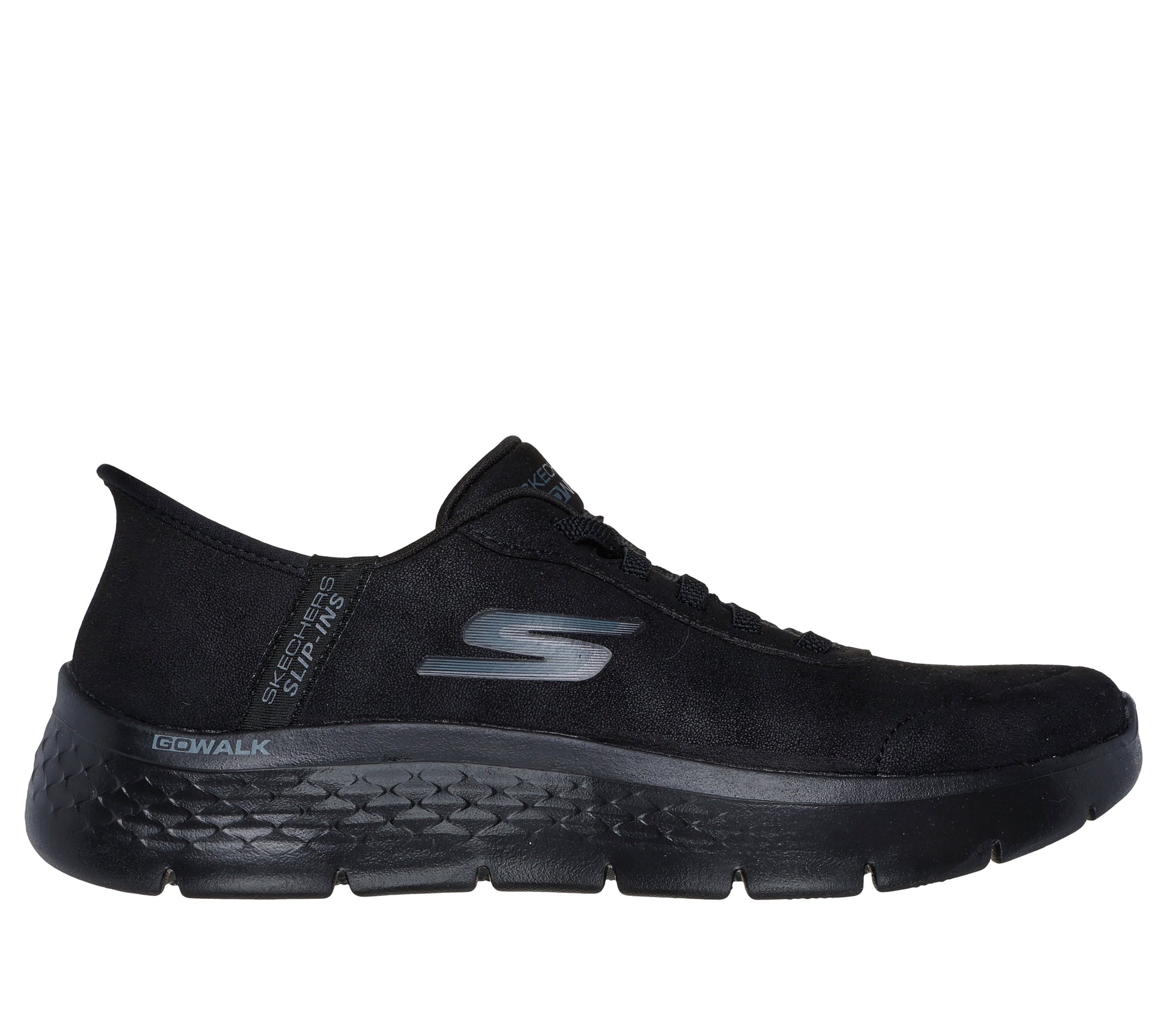 Scarpe Skechers Slip-ins GO WALK Flex nero donna esterno