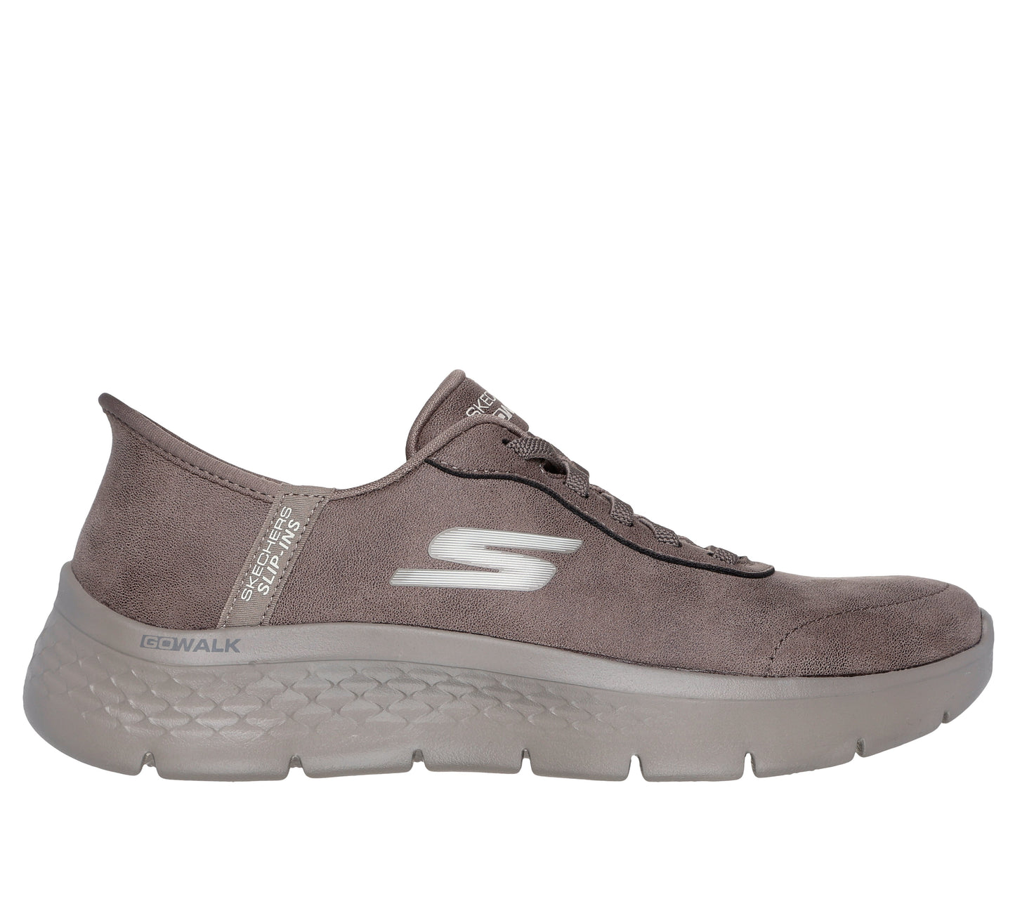 Scarpe Skechers Slip-ins GO WALK Flex marrone donna esterno