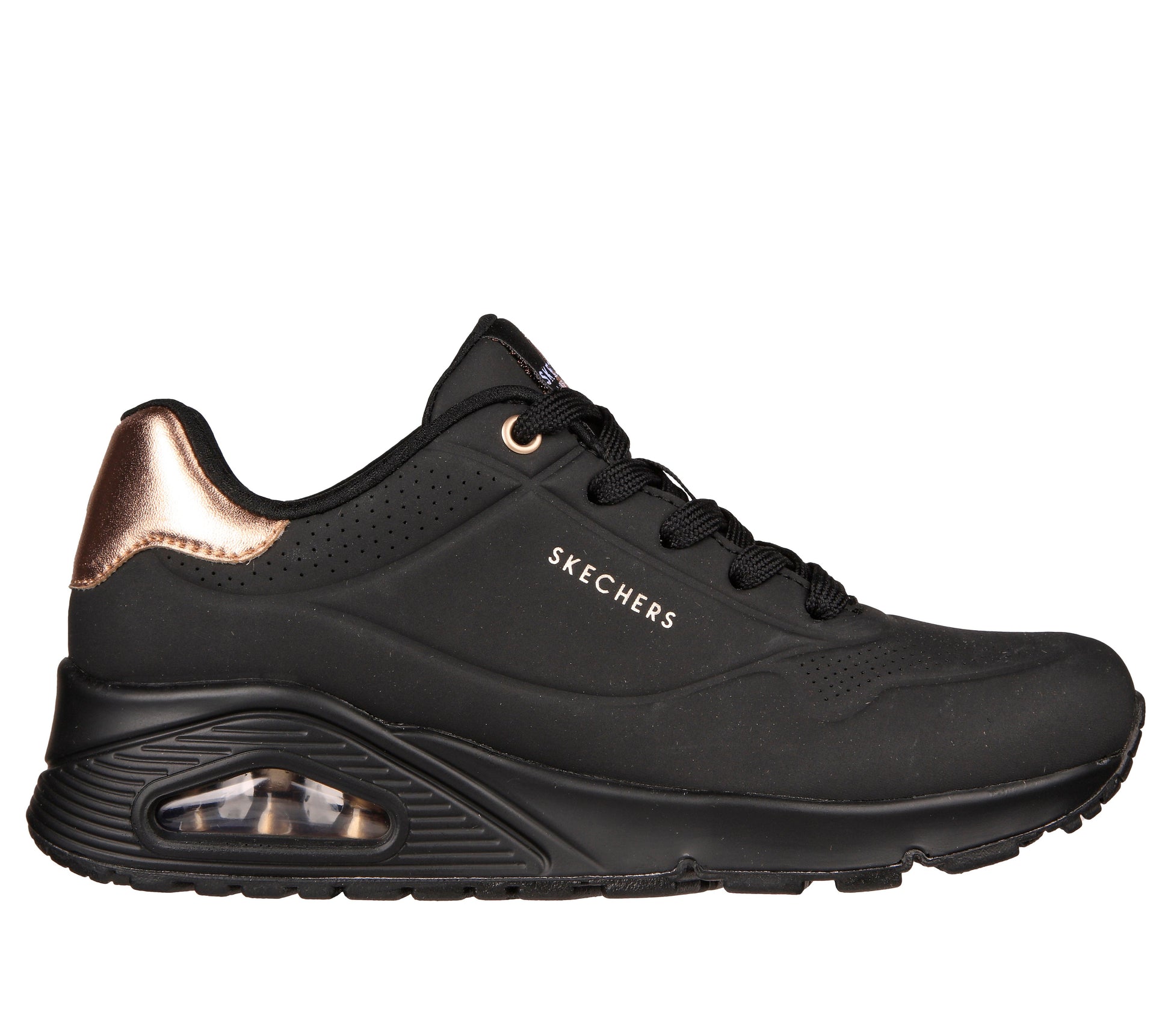 Scarpe Skechers UNO nero donna esterno