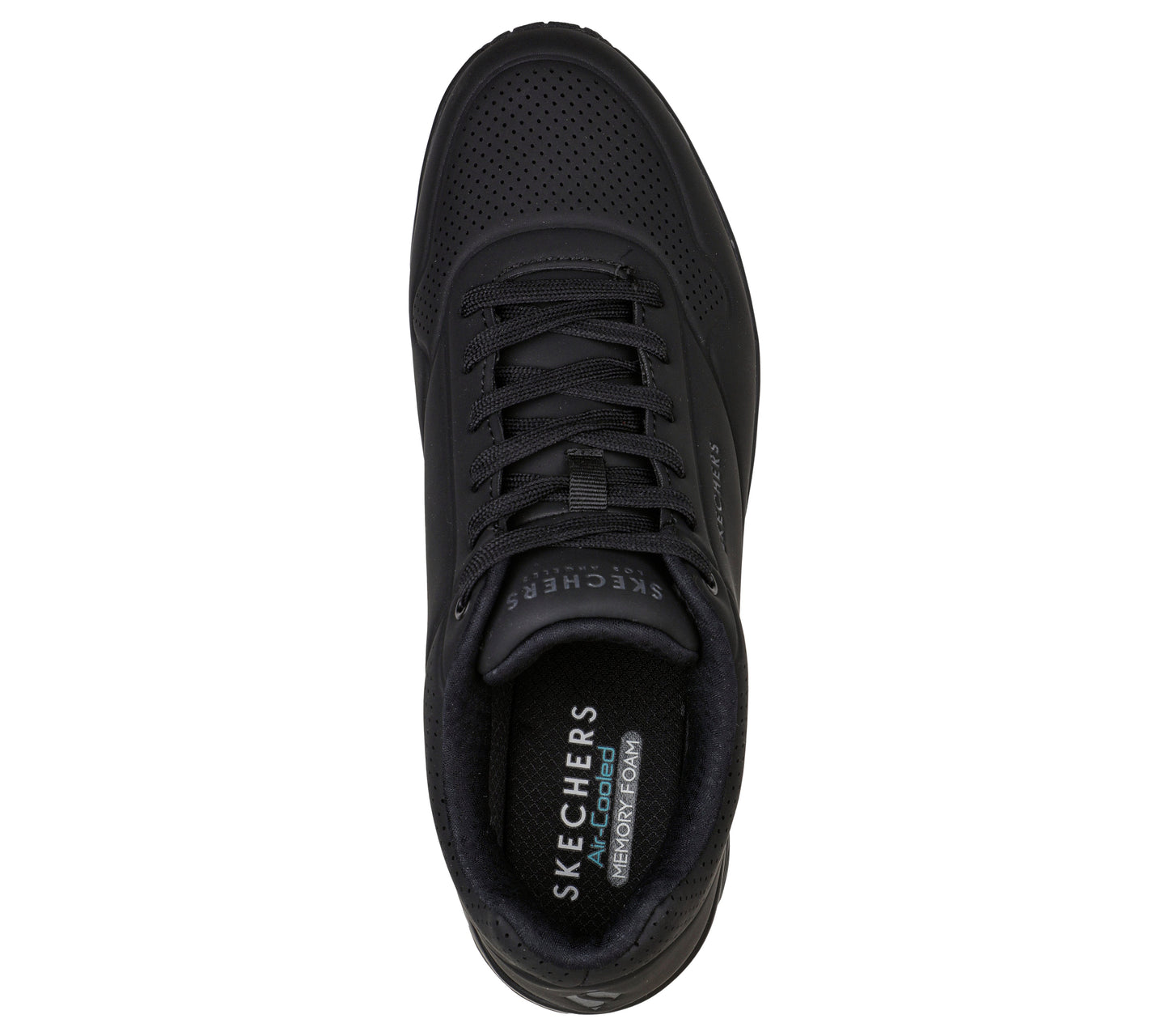 Skechers UNO nero uomo dall'alto