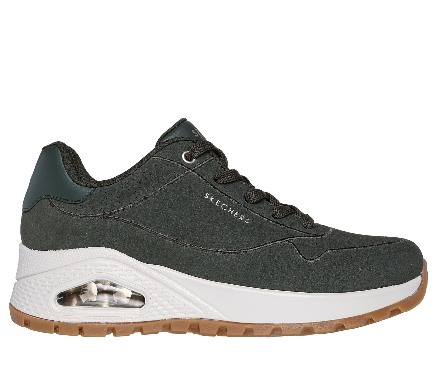 Scarpe Skechers UNO Rugged oliva donna esterno